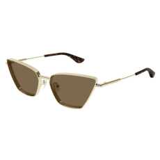 Alexander McQueen AM0501S 002 SHINY LIGHT GOLD BROWN napszemüveg