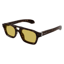 Alexander McQueen AM0505S 002 SHINY DARK HAVANA YELLOW napszemüveg napszemüveg