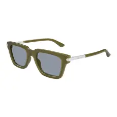 Alexander McQueen AM0519S 004 GREEN LIGHT BLUE napszemüveg