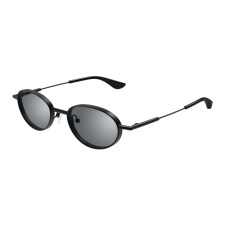Alexander McQueen AM0523S 004 BLACK SILVER MIRROR napszemüveg napszemüveg