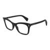 Alexander McQueen AM0552O 001 BLACK DEMO LENS szemüveg