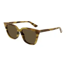 Alexander McQueen AM0556S 003 HAVANA BROWN napszemüveg napszemüveg