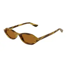 Alexander McQueen AM0559S 003 HAVANA BROWN napszemüveg