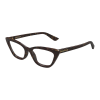 Alexander McQueen AM0560O 002 HAVANA DEMO LENS szemüveg