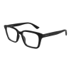Alexander McQueen AM0566O 001 BLACK DEMO LENS szemüveg