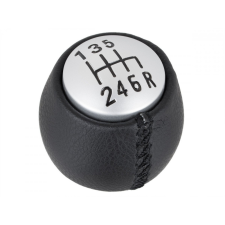  Alfa Romeo 166 98-07 sebességváltó gomb FEKETE + EZÜST 6 SEBESSÉGES váltógomb