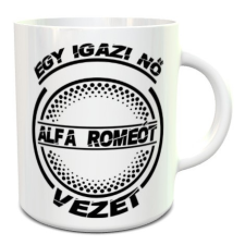  Alfa romeos bögre - Igazi nő alfát vezet bögrék, csészék