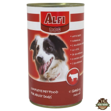 Alfi Dog Konzerv Marha 1240g kutyaeledel