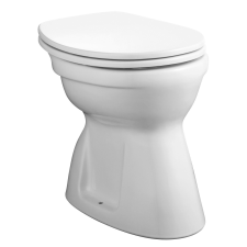 Alföldi 4037 alsó kifolyású, lapos öblítésű WC (4037 00 01) fürdőkellék