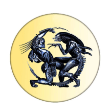 Alien vs Predator kitűző kitűző
