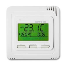Aligvárom BPT710 Rádiós termosztát vezeték nélküli szobatermosztát digitális kijelző, heti programozás infrapanel vagy elektromos fűtés fűtésszabályozás
