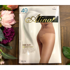 ALINA harisnyanadrág fényes elaszikus 40 den harisnya, combfix