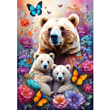 Alipson puzzle anyai szeretet: medvék 1000 darabos puzzle, kirakós