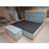  ALITA LUX rugalmas szállodai boxspring ágy 10 cm peremmel 140x200cm (2db 70x200 cm)