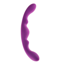 Alive Luna - kétvégű dildó - 25cm (lila) műpénisz, dildó