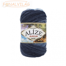 Alize BURCUM BATIK -Kék - fehér melír - 1899 rövidáru