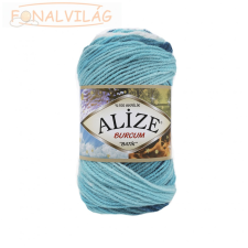 Alize BURCUM BATIK - Türkiz-fehér melír -1892 rövidáru