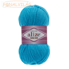 Alize COTTON GOLD - Tengerkék - 016 rövidáru