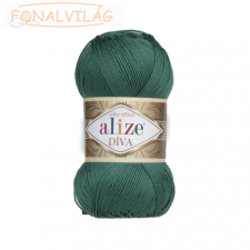 Alize DÍVA - Fenyőzöld - 453 rövidáru