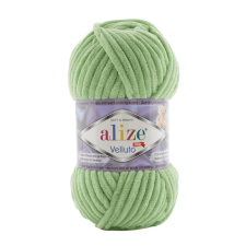 Alize Velluto - Halvány zöld - 103 rövidáru