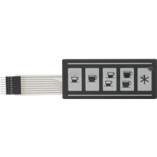 Alkatrész 5 gombos panel kávéfőző kellék