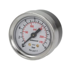 Alkatrész Kazán nyomásmérő ø 41 mm 0÷16 bar kávéfőző kellék