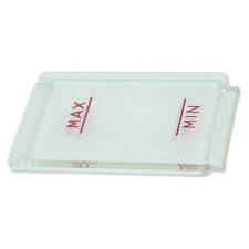 Alkatrész Szint üveg 90x50 mm kávéfőző kellék