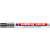  Alkoholos marker, 1,5-3 mm, kúpos, EDDING "3000", szürke