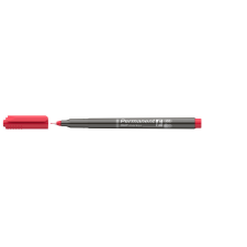 Alkoholos marker F, OHP Ico piros filctoll, marker