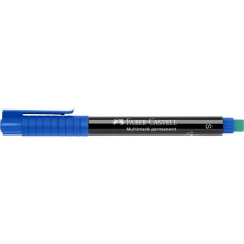  Alkoholos marker, OHP, 0,4 mm, FABER-CASTELL &quot;Multimark 1523&quot;, kék filctoll, marker