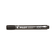 Alkoholos marker PILOT 100 kerek fekete filctoll, marker