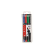 Alkoholos marker STABILO 843 M 4db-os készlet filctoll, marker