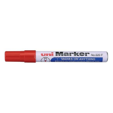 Alkoholos marker UNI No.520 olajbázisú piros filctoll, marker