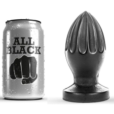  ALL BLACK - 12 cm-es prémium anális dugó anál
