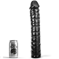 ALL BLACK – 38 cm-es prémium dildó vibrátorok