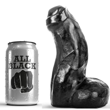 All Black ALL BLACK - REALISZTIKUS DONG FEKETE 17 CM anál