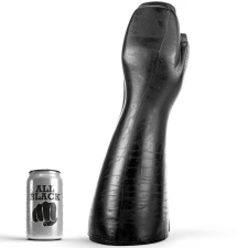  ALL BLACK - DILDÓ ÖKÖLVÍVÁS 39 CM anál