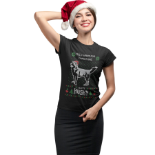  All I want for christmas is - Női Pólók (Több mintával) női póló