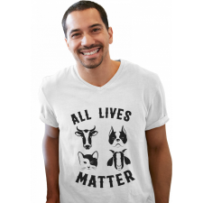  All lives matter - Férfi V Nyakú Póló férfi póló