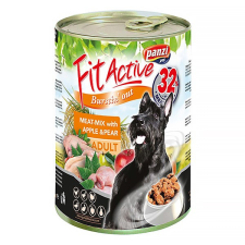 Állateledel konzerv PANZI FitActive kutyának hús-mix 415 g kutyaeledel