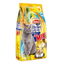 Állateledel száraz PANZI Cat-Mix csirke és hal felnőtt macskáknak 400g macskaeledel