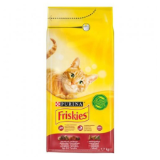  Állateledel száraz PURINA Friskies macskáknak hússal, májjal és zöldséggel 1,7kg macskaeledel