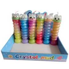  Állatfejes ragacs gyurma 22cm kreatív és készségfejlesztő