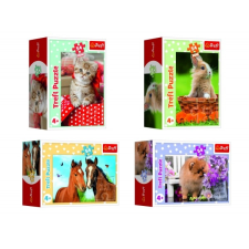 Állatkölykök minipuzzle 54 darabos készlet puzzle, kirakós