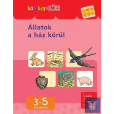  Állatok a ház körül - 3-5 éveseknek gyermek- és ifjúsági könyv
