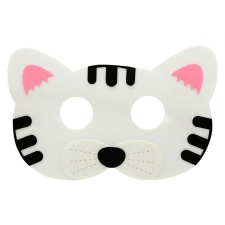 Állatos Cat, Cicás filc maszk 18 cm party kellék