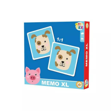 Állatos Domestic memória játék XL 24 db-os puzzle, kirakós