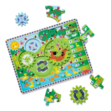 állatos fogaskerék puzzle puzzle, kirakós