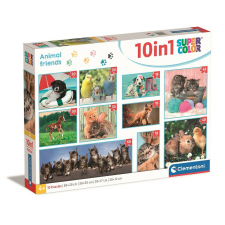 Állatos Friends 10 az 1-ben puzzle Clementoni puzzle, kirakós