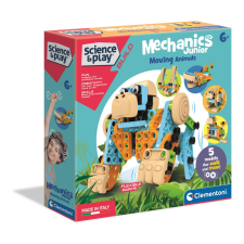 Állatos Junior építőjáték Clementoni barkácsolás, építés